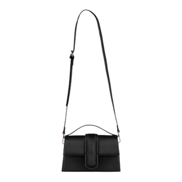 Kayla+Ava Handbags - Kayla & Ava Miranda Vegan Leather Crossbody – Black – NWT